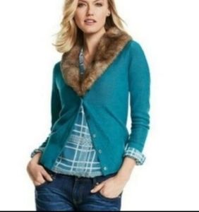 Cabi teal cardigan